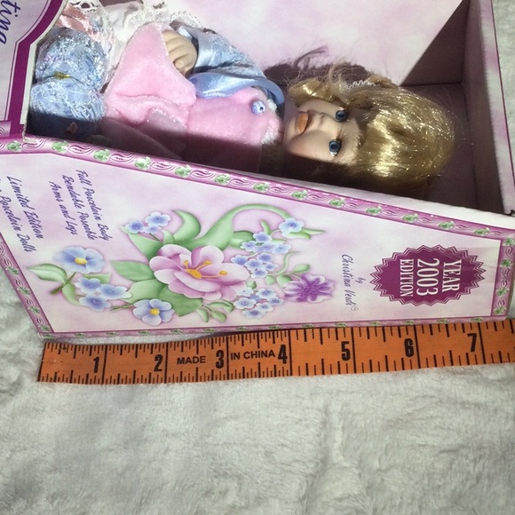 Curt Girl Doll with Porcelian face & Hans by Christina Collection - Picture 7 of 9